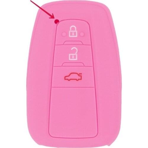 Suitable for Toyota Yize Smart 3 Button Car Key Case Car Remote Control Silicone Key Case