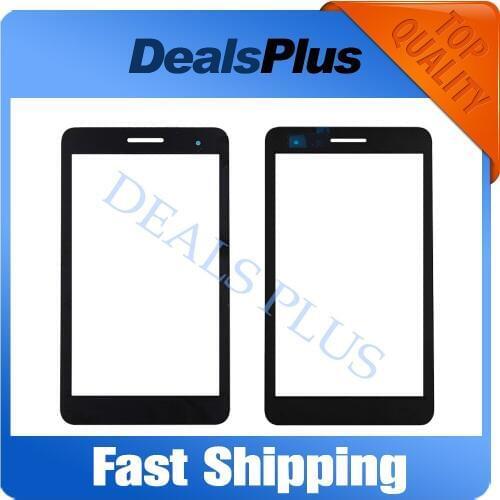 Replacement New Digitizer Panel Front Glass Lens For Huawei Honor Play Mediapad T1-701 T1 701U T1-701U White Black 7-inch