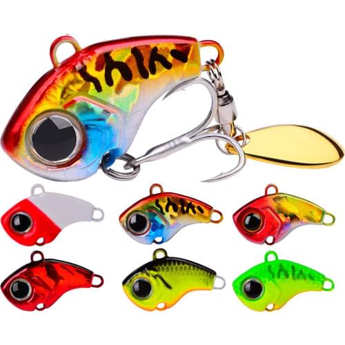 1Pcs Metal VIB Fishing Lure Vibration 9g 13g 16g 22g Winter Artificial Hard Bait Pike Bass Wobblers Crankbait Fishing Tackle