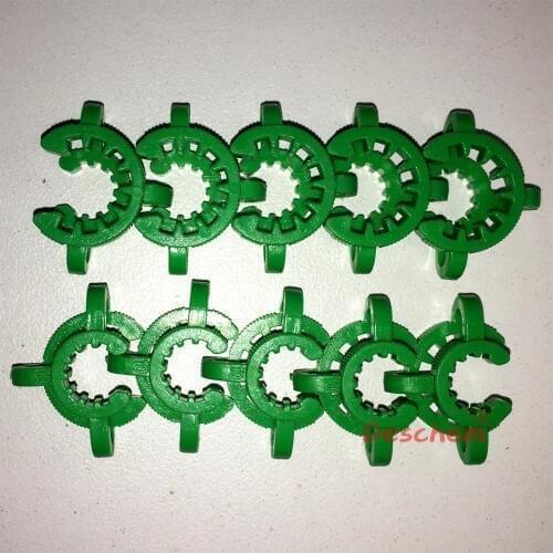 10#,10/19,Plastic Clip,Lab Keck Clamp,USE For Glass Ground Joint,10 Pcs/Lot