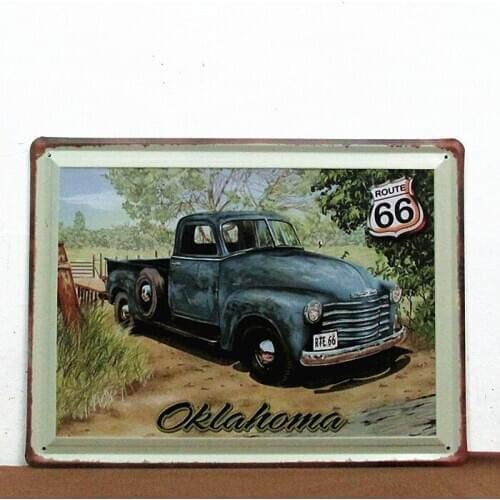 30pcs/lot Metal Sign shabby chic Vintage Metal Tin Signs wall art painting Bar Pub Metal Paintings wall hanging Decor