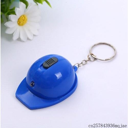 50pcs Helmet Shaped Bottle Openers LED Light Keychain Wine Openers Beer Opener Metal and Plastic