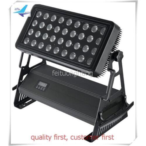 8xlot Architectural lighting outdoor led flood light 36x10w 4in1 360w rgbw led wall washer city color