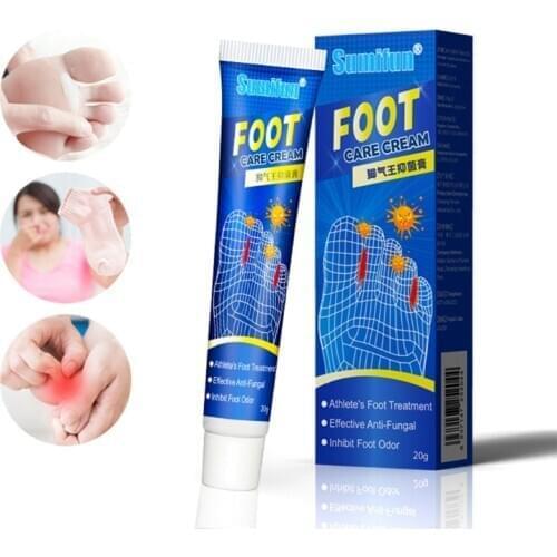 20g Antimicrobial Foot Cream Anti Fungal Natural Ointment Salicylic Acid For Ps Remove beriberi Smelly Feet And Sweaty Feet