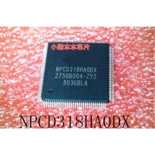Free shipping 2PCS NPCD318HA0DX NPCD318HAODX QFP-128