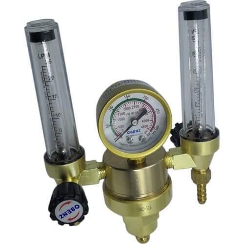 Gas Flowmeter, Argon Regulator Flowmeter for Mig and Tig Welding, Regulator Gauge