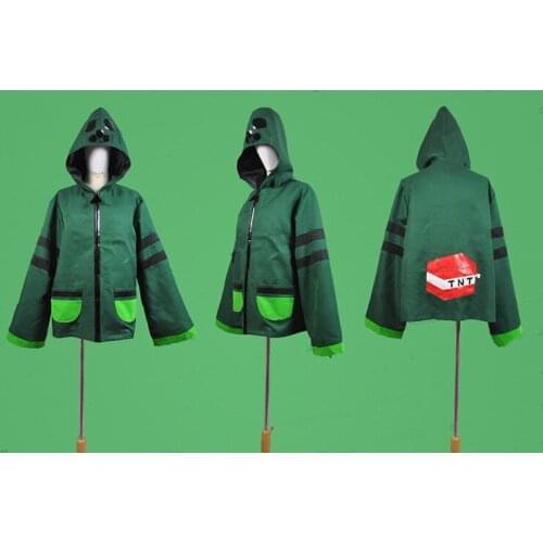 Hot Game Cosplay Costumes Fashion Green Combat Uniform Daily Wear Jacket Adult Unisex Party Role Play Clothing Custom-Make Any