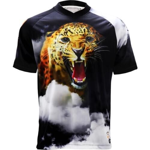 Summer short sleeve Mountain Bike Motocross Jersey BMX DH MTB Bicycle T-Shirt Clothes Sportswear Downhill wear