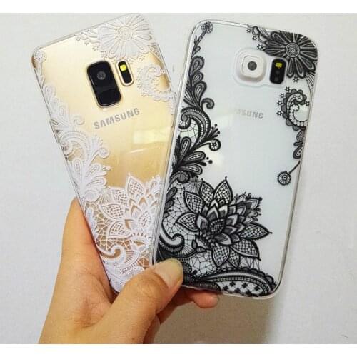 Fashion Flora TPU Case for Samsung Galaxy S8 S9 Plus S6 S7 Edge S5 S4 J1 J3 J5 J7 A7 A3 A5 2016 2017 Phone Cases Flower