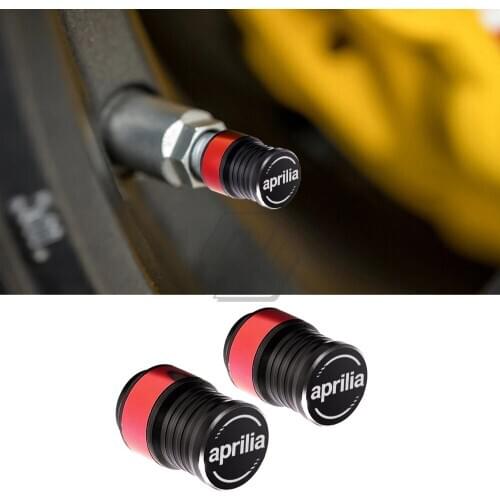 For Aprilia Rim RSV4 GPR TERRA 150 Tuono SR MAX300 Motorcycle Accessories Wheel Tire Valve Caps Covers