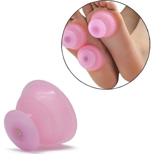 Newly 1 pcs Anti Cellulite Set Massage Silicone Vacuum Cups Body Excavation Full Body Massgaer Helper Tool JLRD 2018