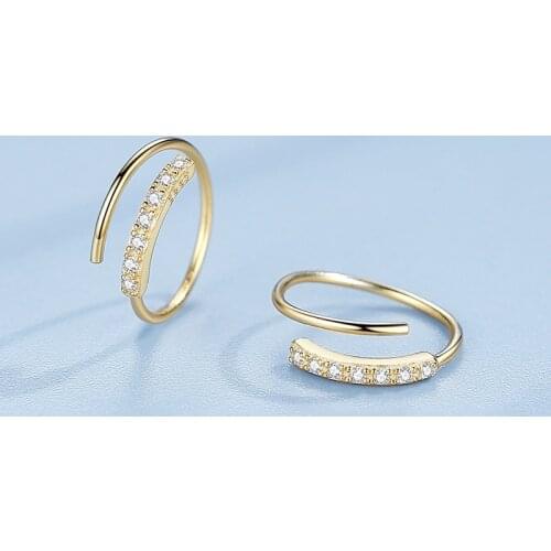 Simple Lovely Girls Fashion Small Hoop Earrings Skinny Boho Classic Twisted Charming Earrings Stud Thin Hoops Gift Jewelry