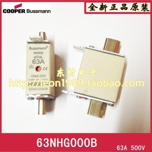 [SA]Bussmann Fuses 63NHG000B-400 63A 500V gG / gL 63NHG000B fuse--10PCS/LOT