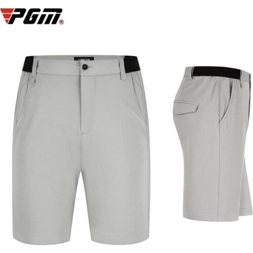 PGM Boy Golf Shorts Summer Children Elastic Band Pants kids Casual Sports Wear Clothing Casual Commuter Clothes Suit Kuz090 Grey