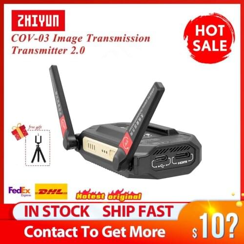 ZHIYUN TransMount Official COV-03 Image Transmission Transmitter 2.0 for Crane 2S 3S Weebill S Handheld Stabilizer Gimbal