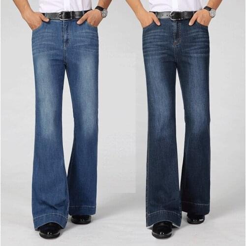 Yskkt Men's Wide Leg Jeans