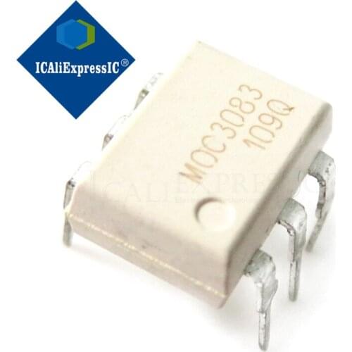 10PCS MOC3083 DIP6 DIP photocoupler new original In Stock