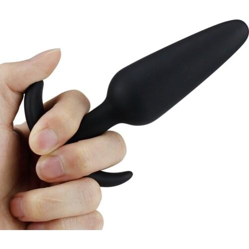 100% Safe Silicone Dildo Anal Plugs Butt Plug Unisex Sexy Stopper 3 Different Size Adult Sex Toys for Men/Women Sex Toys