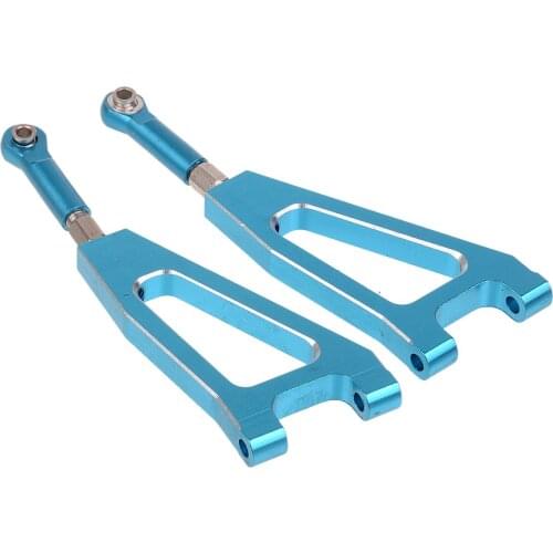 2pcs Aluminum Front Upper Suspension Arm 60004N Upgrade Parts 860002 For HSP 1/8 RC Model Car