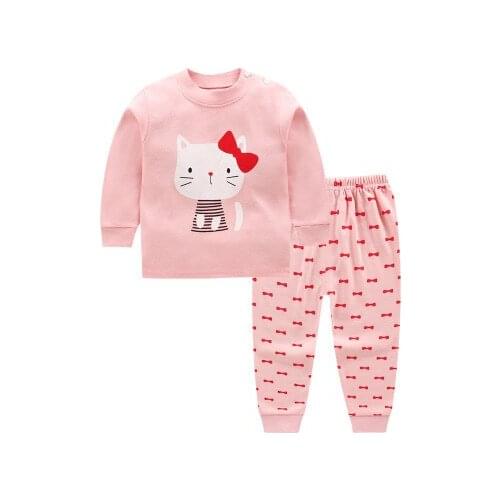 2020 Girl boy cotton Pajamas sets cartoon childrens clothes toddler sleepwear superhero pijamas baby Pyjamas suit kids clothes