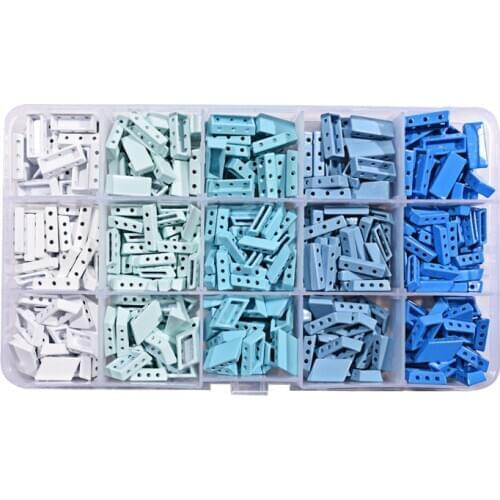 400pcs/Box DIY Enamel Tile Beads Accessories Tila Rainbow Bracelet Assorted Beads for Women Bracelet DIY Jewelry making