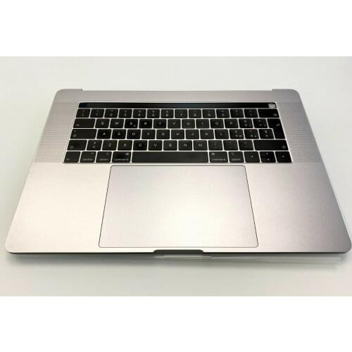 A1990 topcase assembly sliver uk Keyboard trackpad battery For MacBook a1990 palmrest assembly