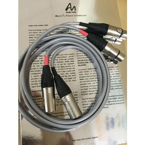 Audio Note AN-Vx Solid Core 99.99% 20 Pure Silver Audio XLR Balance Cable with Box - 1.5M