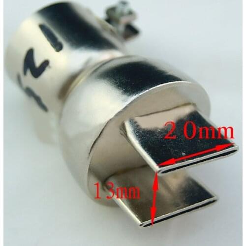 Free shipping BGA Nozzle 1257# For Saike ATTEN 850 Hot Air Gun 11mmx21mm nozzle