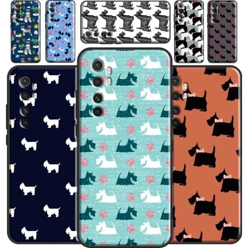 Scottish Terrier Dog Phone Case For Xiaomi Mi 11 Lite 9 10 9T 10T Pro POCO X3 M3 Pro F3 Mi 11 Ultra Back Cover