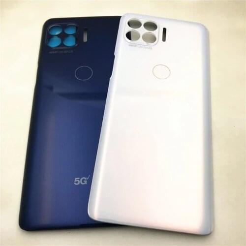For Motorola Moto G 5G Plus Back Battery Cover Rear Door Panel Housing Case Replacement Part + Adhesive