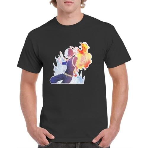 O-Neck T Shirts Mens Cotton Leisure T-Shirt my hero academia Tee Shirt Short Sleeve Harajuku