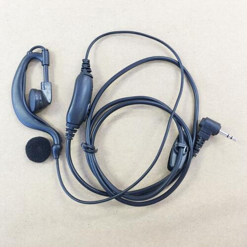 Honghuismart Big PTT 2.5mm jack headphone for MOTOROLA T5428,T5620,T5,T6,T7,T8,HYTERA TC310,TC320,TYT TH 2R,3R walkie talkie