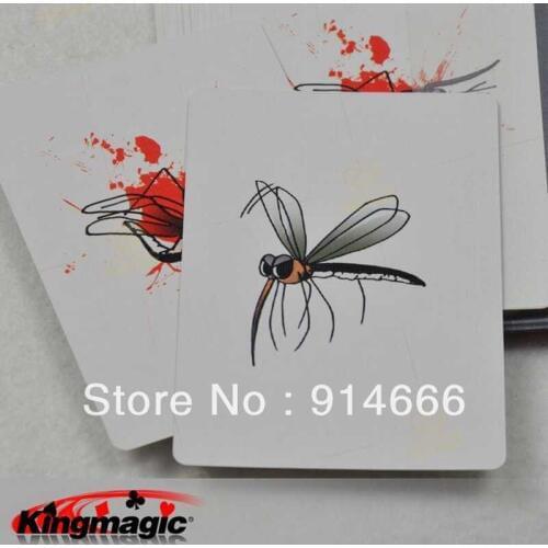 Kingmagic Mosquito Action Classic Magic Props Magic Card 10pcs/lot