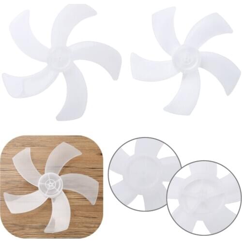 16/18 inch Fan Blade Household Plastic Five-Leave Blade Replacement for Stand Table Appliance Big Wind Fan General Accessories