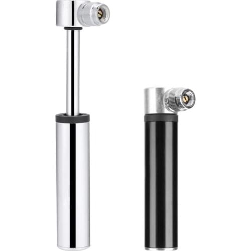 Mini Portable Bicycle Pump Bicycle Accessory Aluminum Alloy Tire Air Inflator Pump for Mountain Bike Bicycle Basketball Football