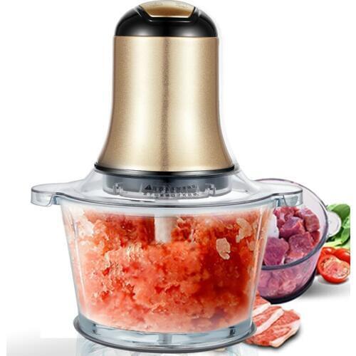 Meat Grinders USES an electric stainless steel stuffing machine to beat up NEW