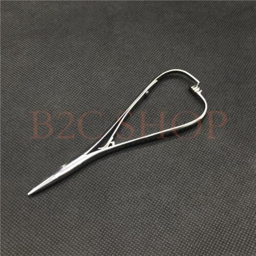 Stainless Steel Dental Needle Holder Pliers Forceps Orthodontic Tweezer Dentist Surgical Instrument Equipment