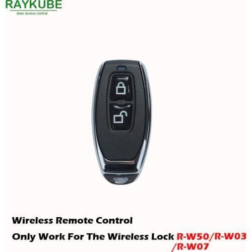 RAYKUBE Remote Control For R-W50 Wireless Electric Lock R-RM5