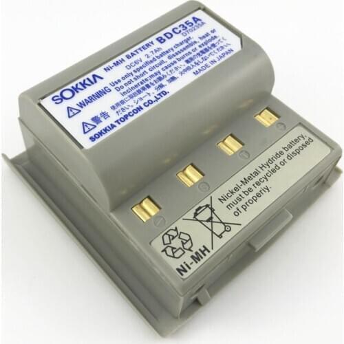 2020 Brand New SOKKIA BDC35 BDC35A BDC35B Battery for Sokkia Total Station survey Ni-MH battery high quality 6V 2700mAh