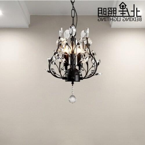 Modern Creative Led Crystal Lamp K9 Crystal Pendant Light Dining Room Living Room Hallway Crystal Light 220v/110v E14 luminaire