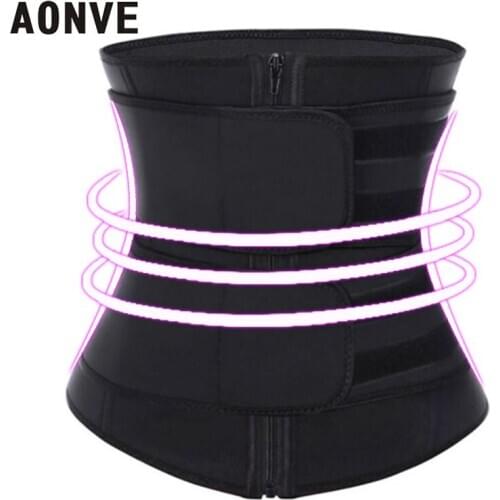 Waist Trainer Neoprene Body Shaper Gray Slimming Modeling Straps Flat Belly Belt 9 Steel Bones Waist Cinchers Sport Girdle 2020