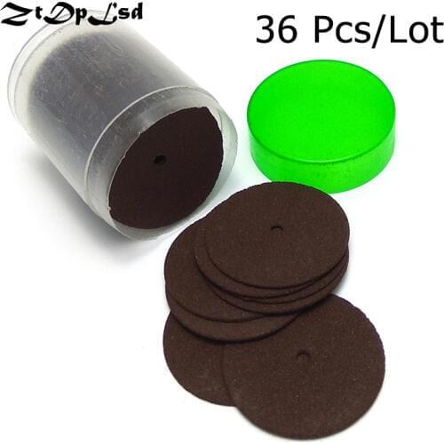 ZtDpLsd 36Pcs 24MM Dremel Accessories Parts Abrasive Cutting Discs Reinforced Cut Off Grinding Wheels Rotary Blade Tool Dremel