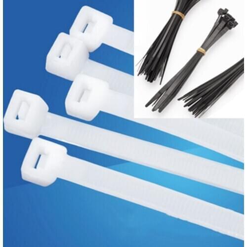 10*500mm self-locking cable tie nylon cable tie plastic cable tie network cable tie