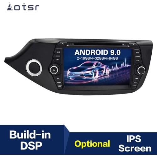 8" Android 9.0 IPS GPS Navigation Car Radio Player For KIA CEED 2013 2014 2015 2016 Tape Recorder Head Unit Multimedia Player