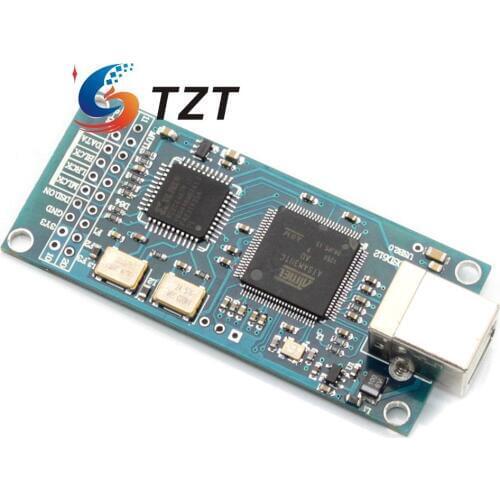 TZT HIFI Combo384 USB to I2S Digital Interface Refer to Amanero USB IIS Support DSD512 32bit 384K I2S Output for Audio