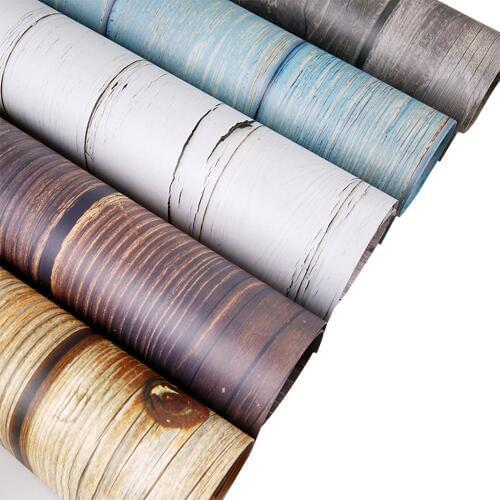 54x82cm Double sided Wood grain background paper ins photo wallpaper food photography shooting props decorative