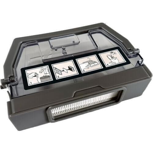 1 PCS Dust Box Filter For Ecovacs OZMO Slim 10 Robot Vacuum Cleaner Accessories Replacement Parts