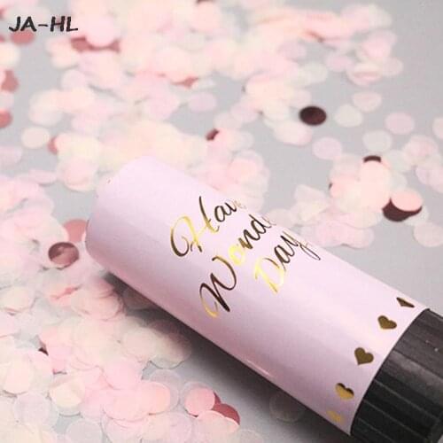 Confetti Handheld Fireworks Party Popper Cannons Festive Party Supplies Wedding Christmas New Year Birthday Celebration Spray