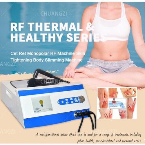 Spain indiba CET RET body sliming machine CAP RES physical therapy equipment ER-45 pain relief anti-cellulite body massager