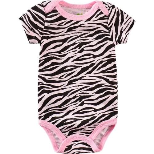 Newborn Baby Bodysuit for Girls Boys Clothes New Short Sleeved Costume Summer Cotton Unisex 0-12M Kids Rompers 2021